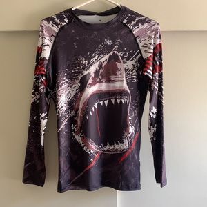 Unisex rash guards for water or sports